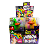 Fun Doh™ SquishZilla™ Mega Squishy Tie Dye Duck - 8 Pieces Per Retail Ready Display 26811
