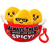 Emotional Support Snack Pack Keychains - 12 Pieces Per Retail Ready Display 26812