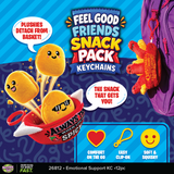 Emotional Support Snack Pack Keychains - 12 Pieces Per Retail Ready Display 26812