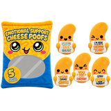 Emotional Support Plush Bag Snack Pack Pals - 6 Pieces Per Retail Ready Display 26837