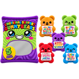 Emotional Support Plush Bag Snack Pack Pals - 6 Pieces Per Retail Ready Display 26837