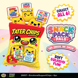Emotional Support Plush Bag Snack Pack Pals - 6 Pieces Per Retail Ready Display 26837