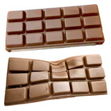 Fun Doh SquishZill Slow Rise Scented Squishy Chocolate Bar - 12 Pieces Per Retail Ready Display 26852