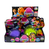 Fun Doh™ Fuzzy Face Squishy Slow-Release Ball Toy - 12 Pieces Per Retail Ready Display 26862