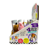 Clip-on Soft Plush Friends - 12 Pieces Per Retail Ready Display 26872