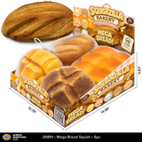 Fun Doh™ Squishy Bakery Slow Rise Mega Bread - 6 Pieces Per Retail Ready Display 26891