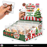 Fun Doh Squishmas Snack Shop Squishies - 12 Pieces Per Retail Ready Display 26892