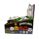 Fun Doh™ Sportlings Sports Jelly Dumpling Squish Toy - 12 Pieces Per Retail Ready Display 26994