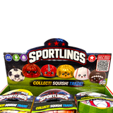 Fun Doh™ Sportlings Sports Jelly Dumpling Squish Toy - 12 Pieces Per Retail Ready Display 26994