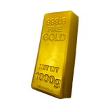 SquishZilla™ Fun Doh™ Gold Bar Slow-Rise Foam Squishy Toy - 12 Pieces Per Retail Ready Display 27010