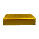 SquishZilla™ Fun Doh™ Gold Bar Slow-Rise Foam Squishy Toy - 12 Pieces Per Retail Ready Display 27010