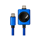 Power Duo 100W 4ft USB-C Cable with Built-In Magnetic Watch Charger - 6 Pieces Per Retail Ready Display 27073