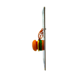 Click N' Clip Click Foods Keychain - 12 Pieces Per Retail Ready Display 27074
