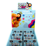 Click N' Clip Click Foods Keychain - 12 Pieces Per Retail Ready Display 27074