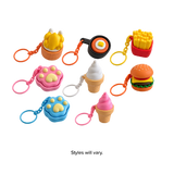 Click N' Clip Click Foods Keychain - 12 Pieces Per Retail Ready Display 27074
