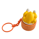 Click N' Clip Click Foods Keychain - 12 Pieces Per Retail Ready Display 27074