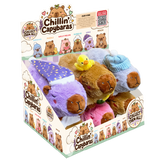 Chillin' Capybaras Plush - 6 Pieces Per Retail Ready Display 27126