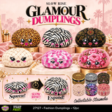 SquishZilla™ Slow Rise Glamour Dumplings Squish Toy - 12 Pieces Per Retail Ready Display 27127