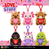Valentine's Day Love Stuff Floor Display - 60 Pieces Per Retail Ready Display Kit 88638