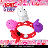 Valentine's Day Love Stuff Floor Display - 60 Pieces Per Retail Ready Display Kit 88638