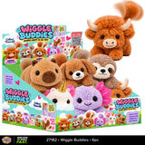 Wiggle Buddies - 6 Pieces Per Retail Ready Display 27182