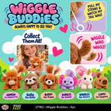 Wiggle Buddies - 6 Pieces Per Retail Ready Display 27182