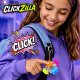 Sensory Fidget ClickZilla Keyboard Button Ball Keychain - 12 Pieces Per Retail Ready Display 27286