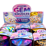 Fun Doh™ SquishZilla™ Mystery Gem Squeeze Jelly Dumpling Squish Toy - 12 Pieces Per Retail Ready Display 27332