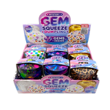Fun Doh™ SquishZilla™ Mystery Gem Squeeze Jelly Dumpling Squish Toy - 12 Pieces Per Retail Ready Display 27332