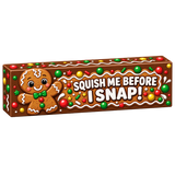 Fun Doh™ SquishZilla™ Slow Rise Foam Jumbo Butter Christmas Squishy - 9 Pieces Per Retail Ready Display 27536