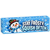 Fun Doh™ SquishZilla™ Slow Rise Foam Jumbo Butter Christmas Squishy - 9 Pieces Per Retail Ready Display 27536