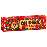 Fun Doh™ SquishZilla™ Slow Rise Foam Jumbo Butter Christmas Squishy - 9 Pieces Per Retail Ready Display 27536