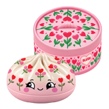 SquishZilla™ Fun Doh™ Slow Rise Love Squishy Dumplings - 12 Pieces Per Retail Ready Display 28028