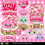 SquishZilla™ Fun Doh™ Little Love Squishy Dumplings - 12 Pieces Per Retail Ready Display 28029