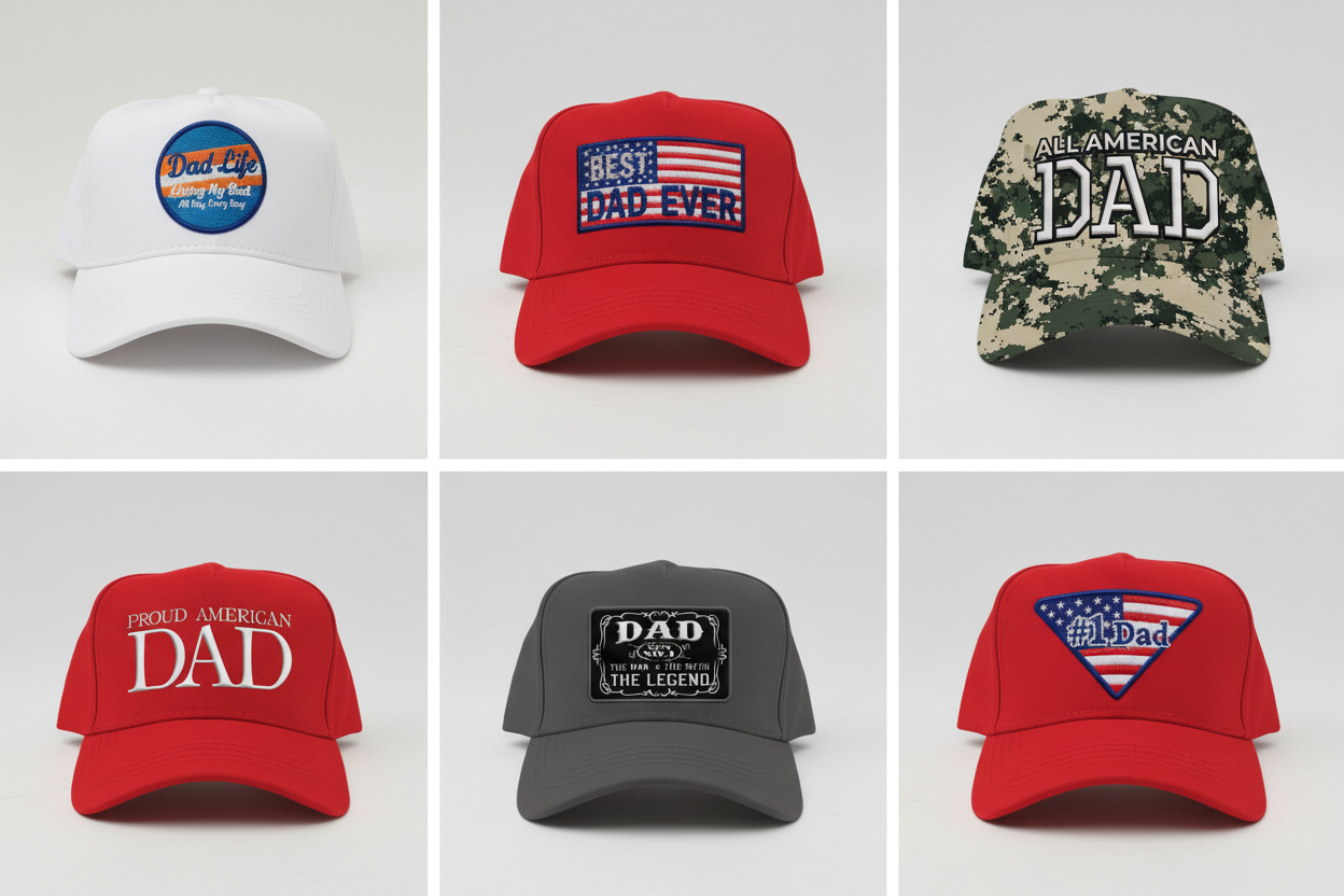 3x2 Hat Design Grid Layout