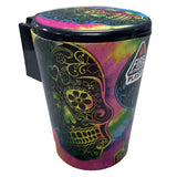 Full Print Butt Bucket Ashtray with LED Light - 2 Per Retail Ready Wholesale Display 40310