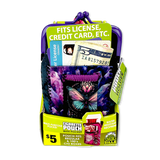 Neoprene Cigarette Pouch with Pocket - 6 Pieces Per Retail Ready Display 40312