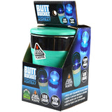 Glow In The Dark Butt Bucket Ashtray With LED Light - 6 Per Retail Ready Wholesale Display 40340