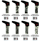 Glow in The Dark XXL Thin Torch Lighter - 8 Pieces Per Retail Ready Display 41402