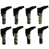 Glow in The Dark XXL Thin Torch Lighter - 8 Pieces Per Retail Ready Display 41402
