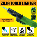 Zilla Torch Stick Lighter - 10 Pieces Per Retail Ready Display 41587