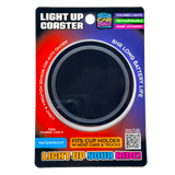 Mood Light LED Light-Up Coaster - 4 Pieces Per Retail Ready Display 41678