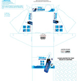 Hot Spot Torch Jet Flame Lighter - 25 Pieces Per Retail Ready Display 41802 TORCH BLUE
