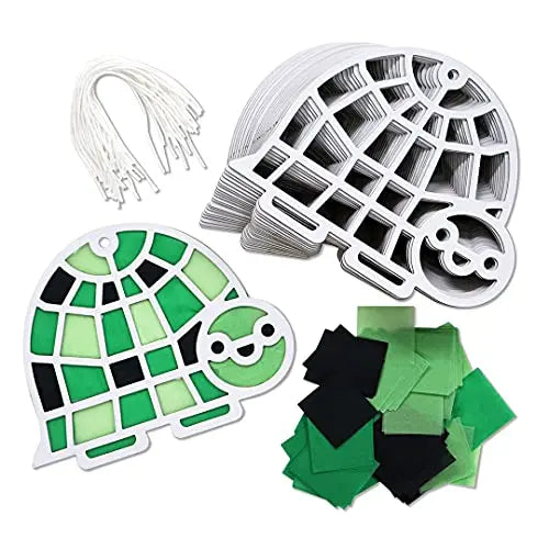 DIY Suncatcher Paper Crafts 24 Pieces Per Pack KIPP BROTHERS