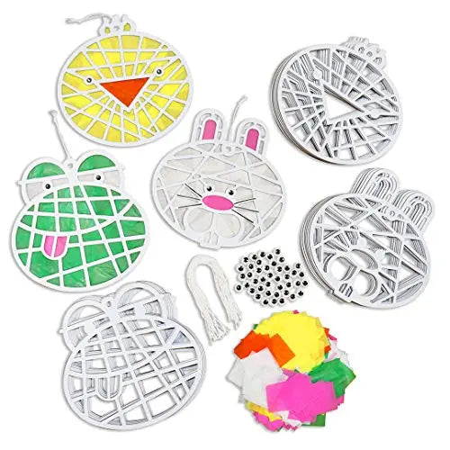 DIY Suncatcher Paper Crafts 24 Pieces Per Pack KIPP BROTHERS