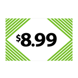 Merchandising Fixture- $8.99 Retail Tag 25 Per Pack 978440