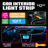 Car Lighting & Auto Accessories Assortment Floor Display- 40 Pieces Per Retail Ready Display 88540