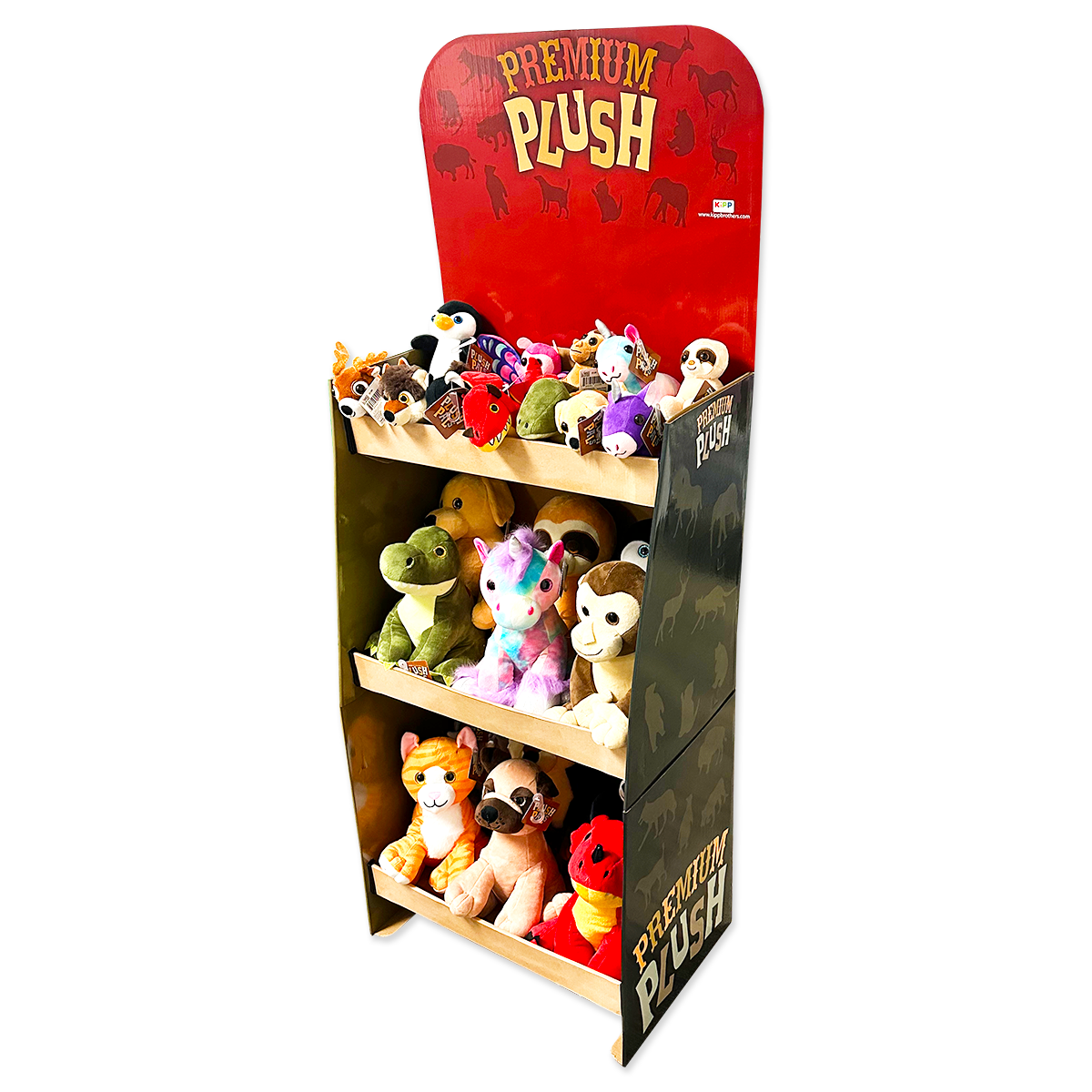 ITEM NUMBER 088484 PREMIUM PLUSH FLOOR DISPLAY 24 PIECES PER DISPLAY