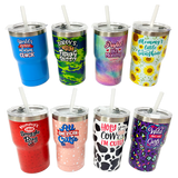 Hug 'N Sip Cup Plush Assortment Floor Display - 38 Pieces Per Retail Ready Display 88567