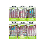 Beaded Charging Cable Assortment 3FT - 6 Pieces Per Retail Ready Display 88568